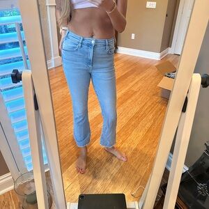 SOLD!!!! MOTHER Light Blue Ankle Jeans